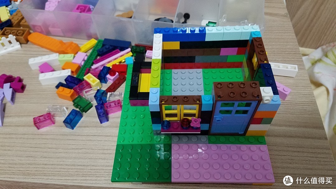 我想要间彩色的房子—LEGO 乐高 创意拼砌系列 复刻40154笔筒小屋