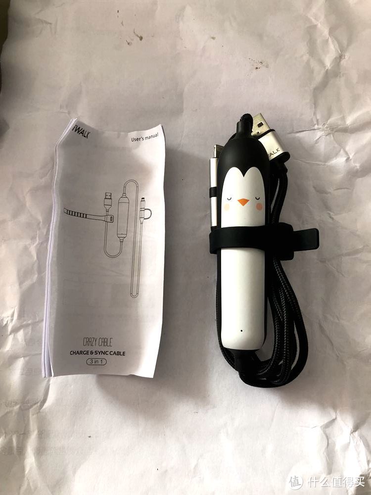 不只会卖萌的萌物，临危救命的 iWALK Crazy cable 小魔兽三合一移动电源充电线