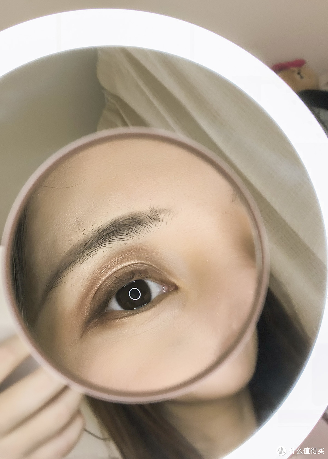 美在光环里：斐色耐芭蕾LED化妆镜使用评测（附与AMIRO小白镜对比）