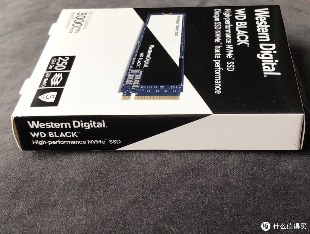 Western Digital 西部数据 Black-3D M.2 NvMe 250GB 固态硬盘使用体验