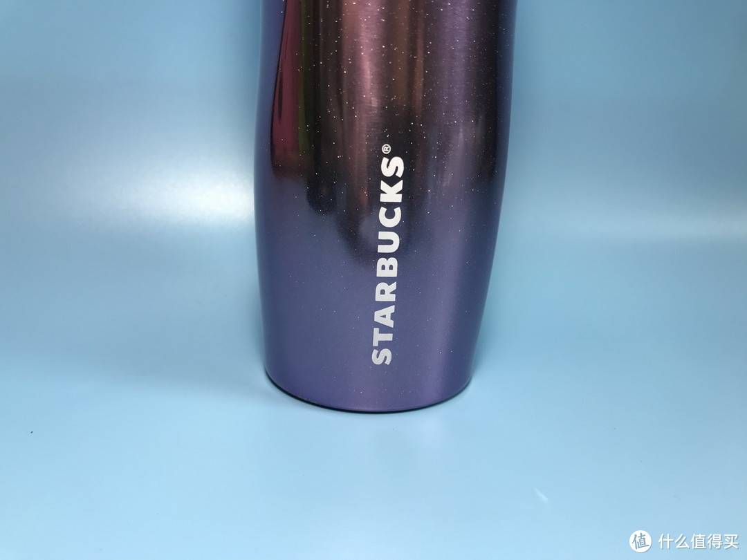 这次不用自己剁手了，大妈的赠品：Starbucks 星巴克经典闪耀紫保温杯开箱