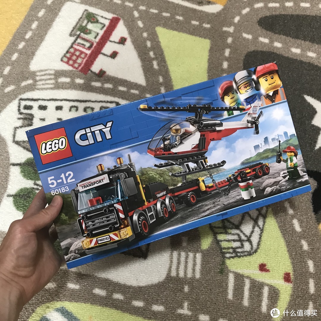 LEGO 乐高城市组 60183 重型直升机运输车