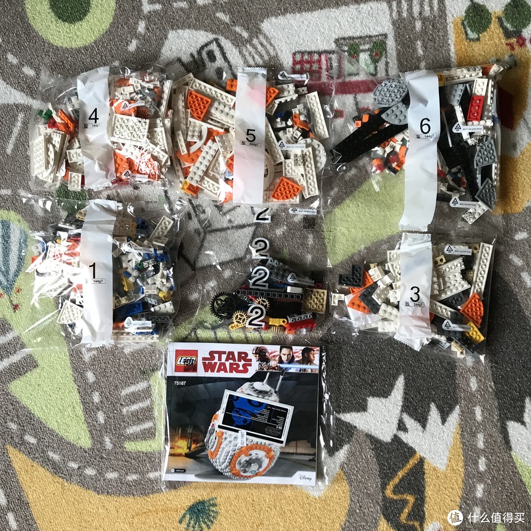 LEGO 乐高 75187 乐高星球大战 BB-8机器人（详解超多图）