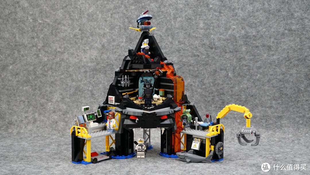 有品位的大魔王：LEGO 乐高 幻影忍者 加满都魔王的火山熔岩基地 70631评测