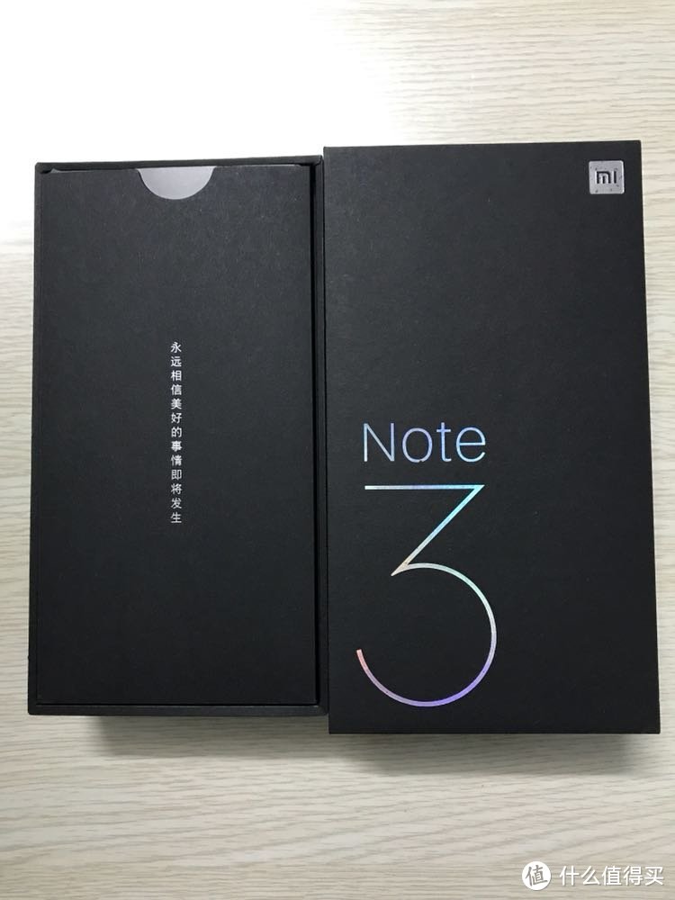 小米Note3简单开箱