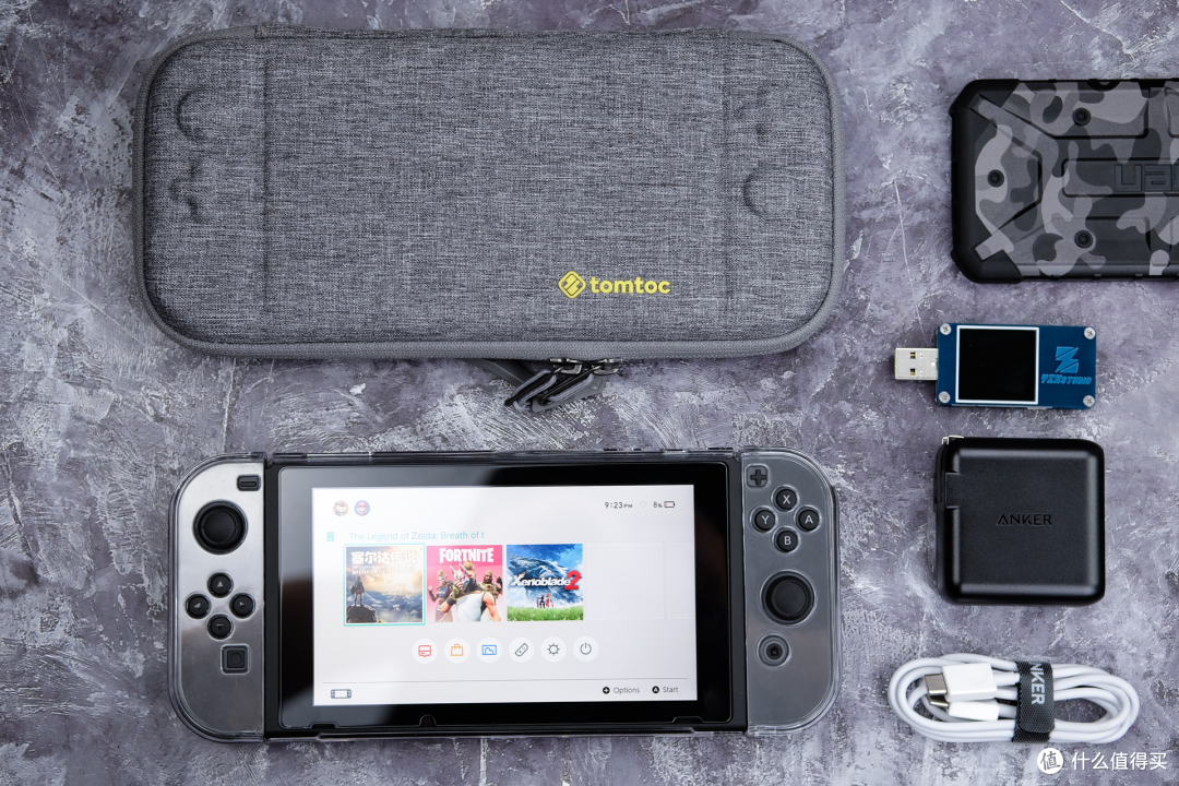 随身带小巧的造型代替switch欧版的 粗又大 充电器 Anker Usb C 30w Pd快速充电器 充电器 什么值得买