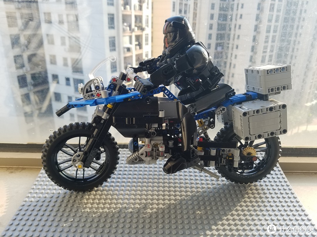 难得lp点值—lego 乐高 42063 宝马 r 1200 gs adventure越野摩托车
