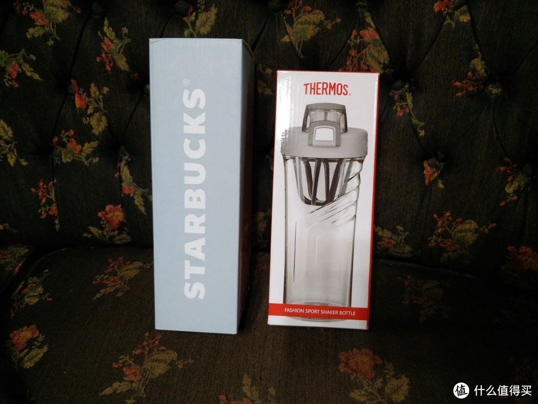 Contigo x Starbucks 畅饮杯 &Thermos 摇摇杯 开箱对比