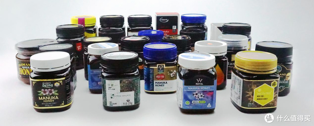 25款麦卢卡蜂蜜，其中20款来自主流电商平台，5款来自深圳实体商超。