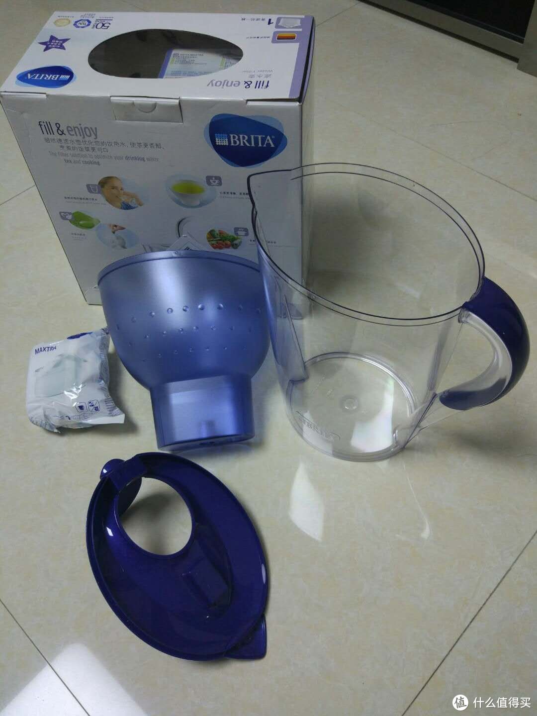 BRITA 碧然德 滤水壶使用评测