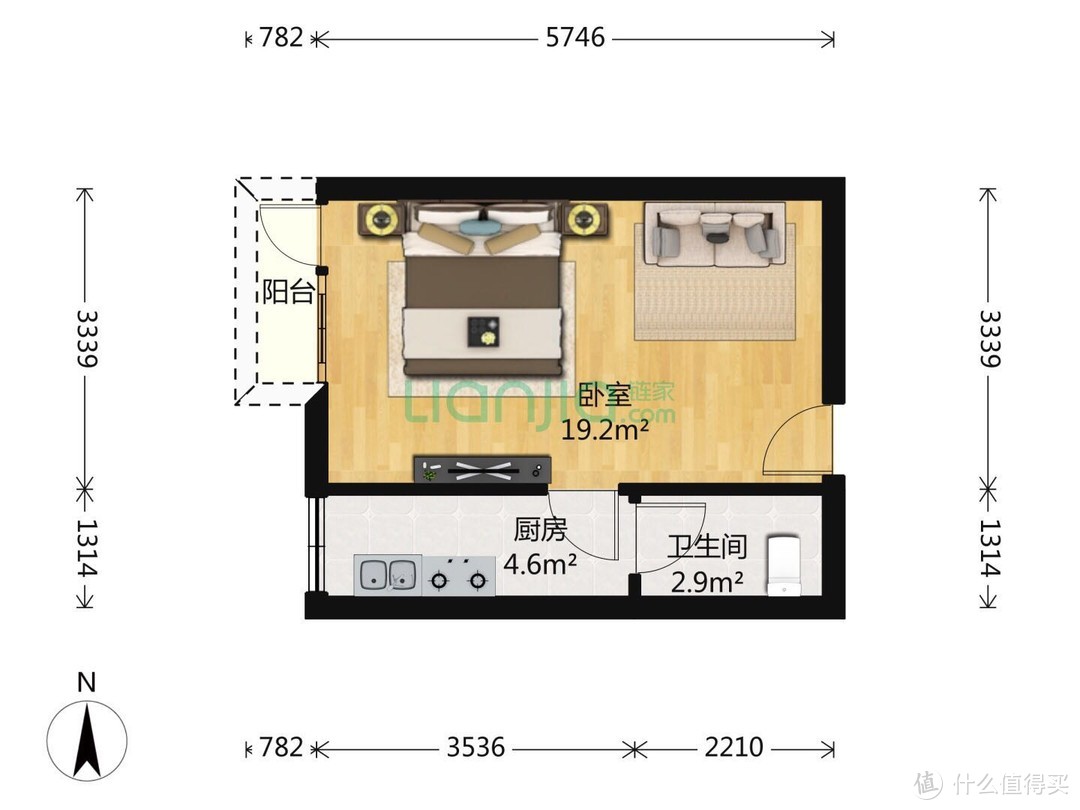 原始户型图