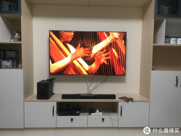 晒下淘来的索尼55寸9000F