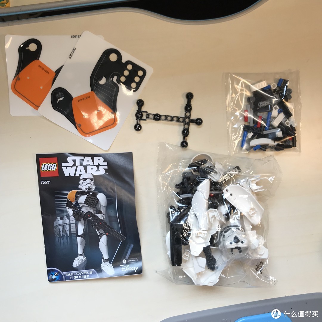 白兵真爱粉！Lego 乐高 75531 Star Wars 白兵模型开箱