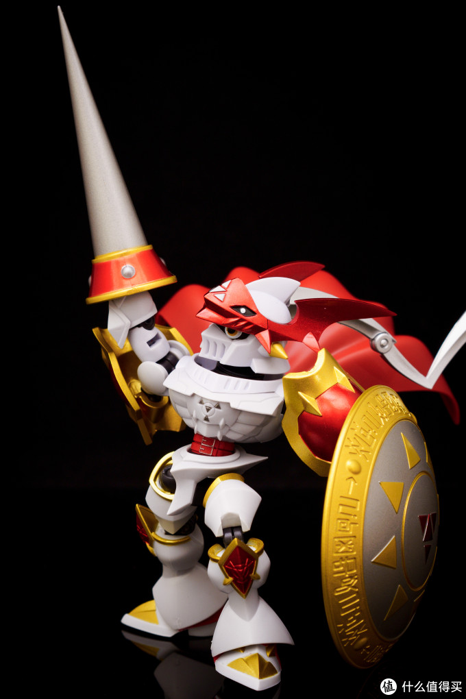 右手圣、左手圣盾，遵循我的骑士之道！万代NX红莲骑士兽开箱评测