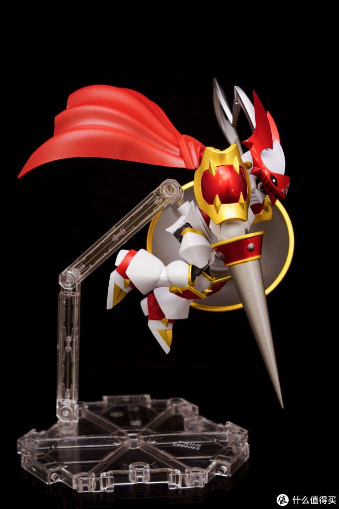 右手圣、左手圣盾，遵循我的骑士之道！万代NX红莲骑士兽开箱评测