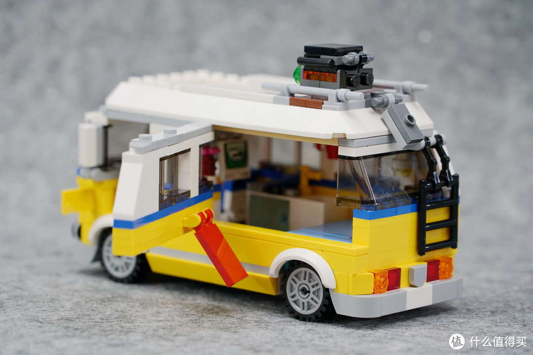 LEGO 乐高 创意百变组 Creator 3in1系列 阳光海滩房车 31079评测