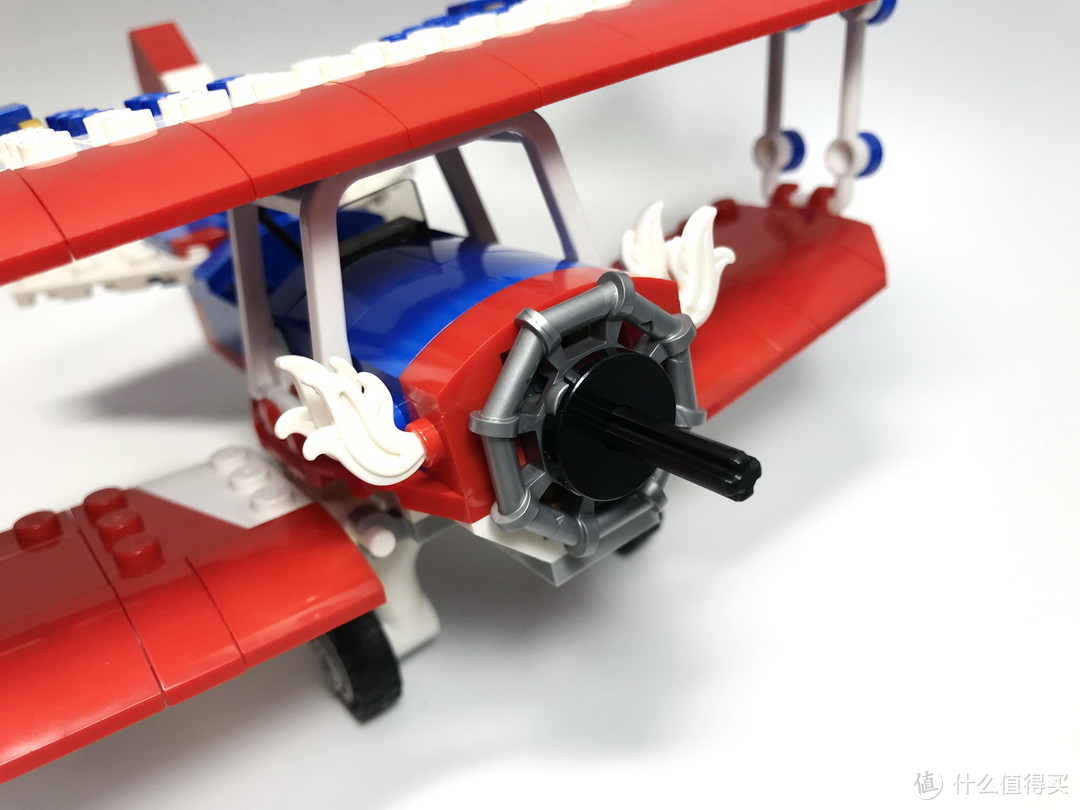 LEGO 乐高 创意百变组 Creator 31076 超胆侠特技飞机 A模式开箱