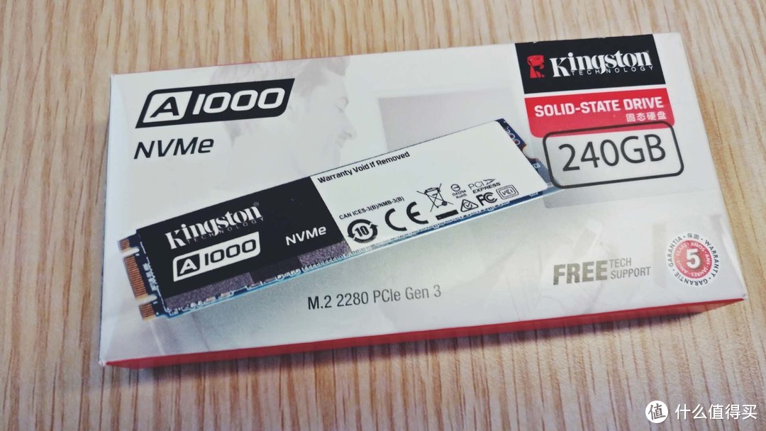 金士顿(Kingston) A1000系列 240G M.2 NVMe 