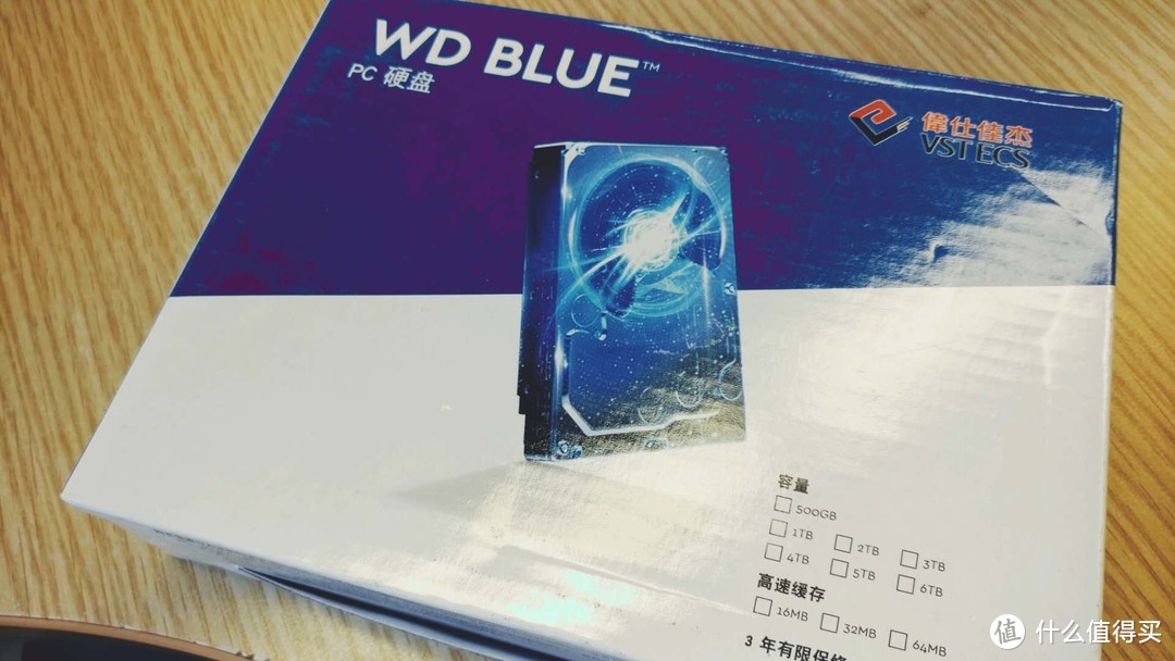 西部数据(WD)蓝盘 1TB SATA6Gb/s 7200转64MB 