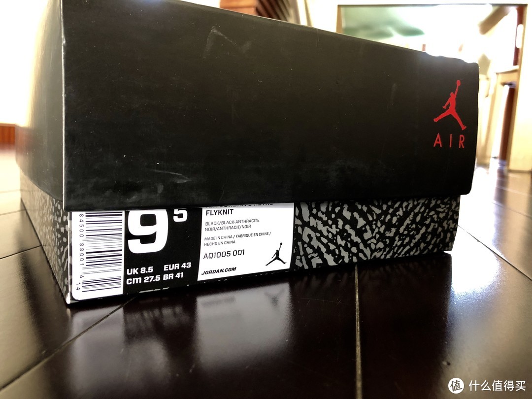 第一双AJ—NIKE 耐克 AIR JORDAN 3 FLYKNIT 篮球鞋开箱