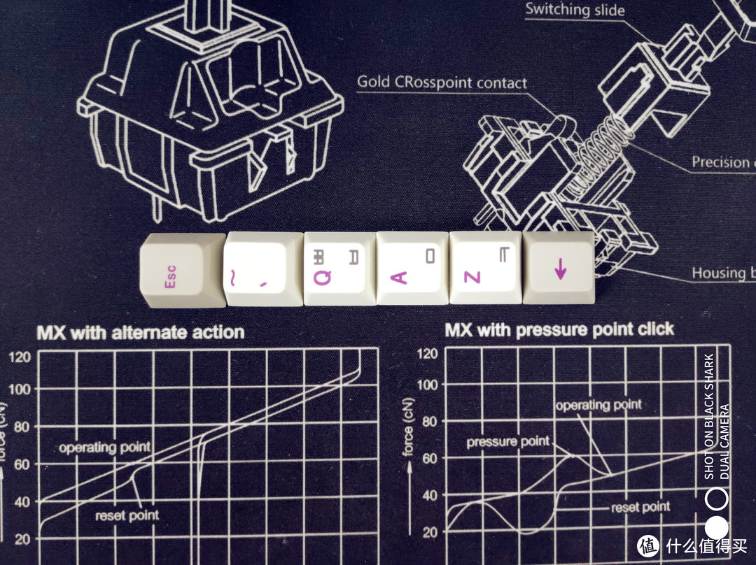 热升华键帽中的经典—enjoyPBT热升华紫韩文字根键帽开箱体验