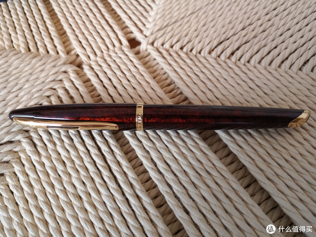 Waterman 威迪文 海韵琥珀纹珍漆金夹开箱