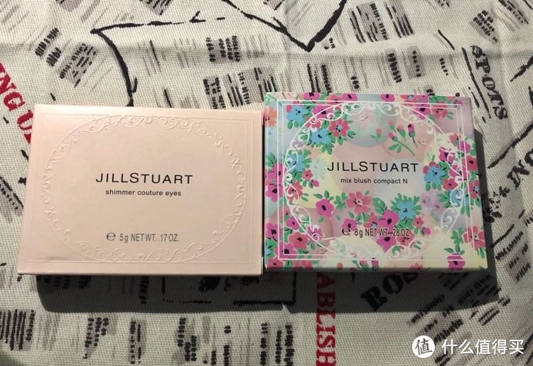 少女心爆棚的彩妆Jill Stuart 眼影&腮红开箱