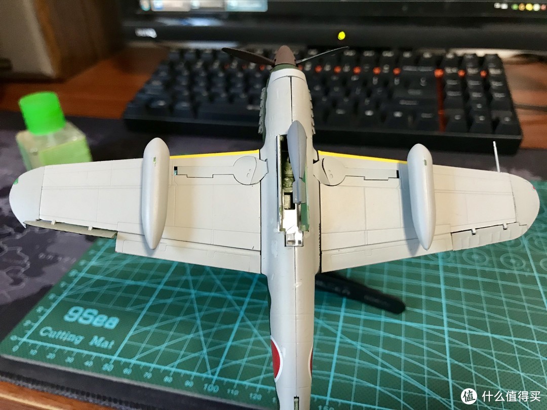 快乐模型 F-TOYS 1/72彗星12型 舰载轰炸机 拼装体验