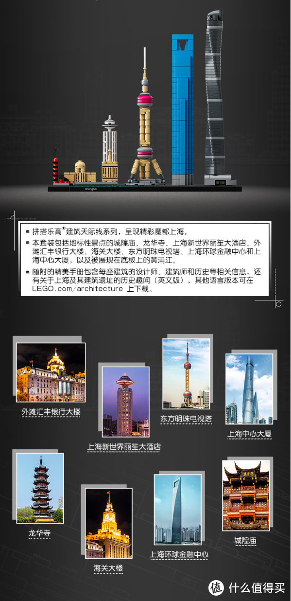 有趣的构思：潘洛斯 积木 微缩街景 城市缩影系列：上海
