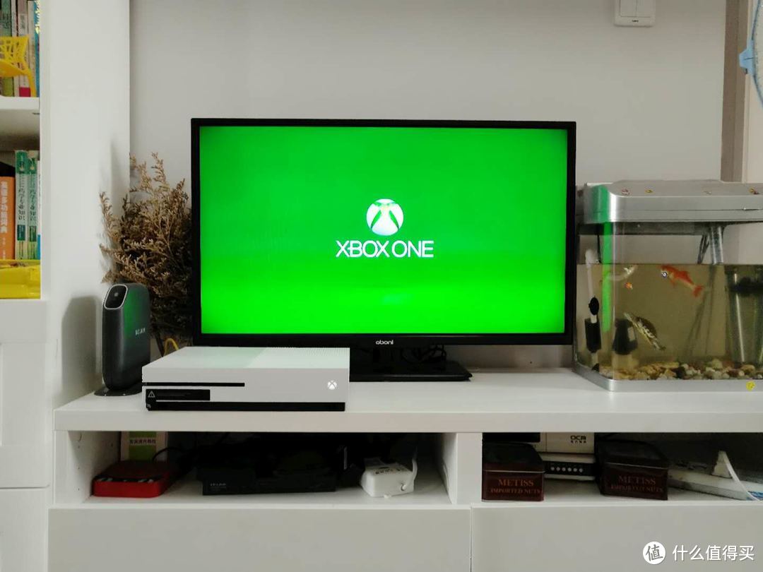 开箱晾物—SMZDM 什么值得买 幸运屋中奖 微软 XBOX ONE S 游戏机开箱