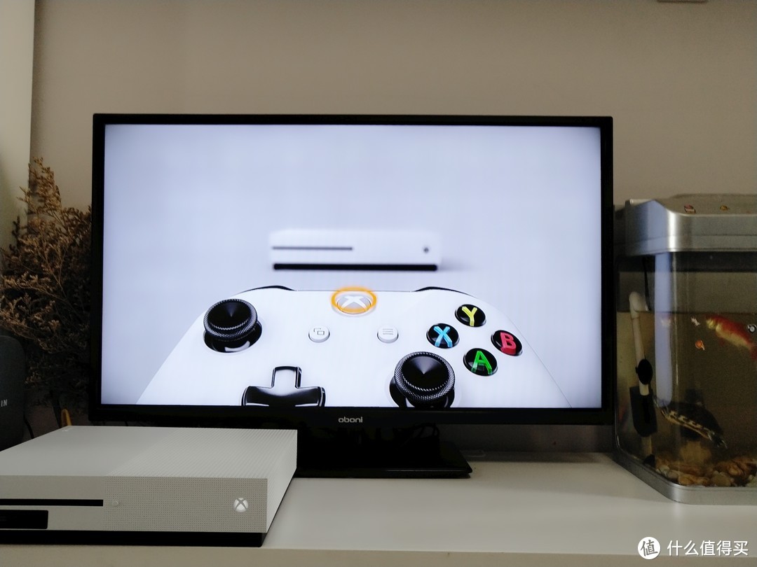 开箱晾物—SMZDM 什么值得买 幸运屋中奖 微软 XBOX ONE S 游戏机开箱