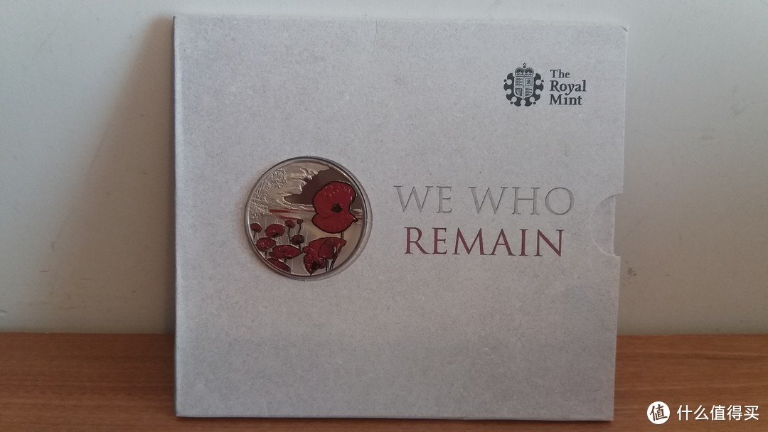 英国 2015年 REMEMBERANCE DAY卡装彩色纪念币