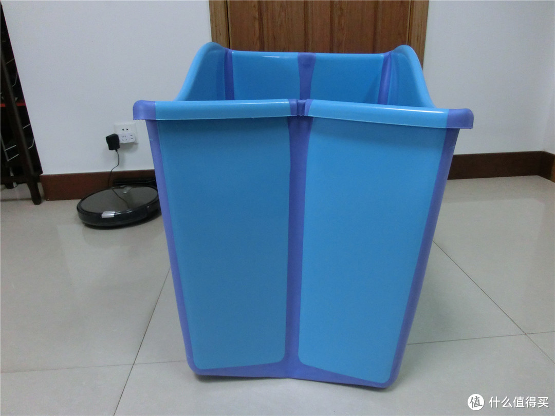 喜禾 Hiho 儿童可折叠立式浴桶 sl-062 (蓝色) 晒单