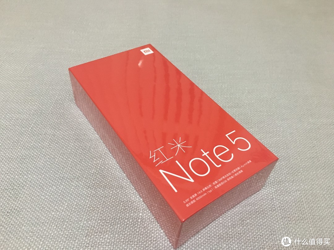 买给长辈的千元机—红米NOTE5开箱体验