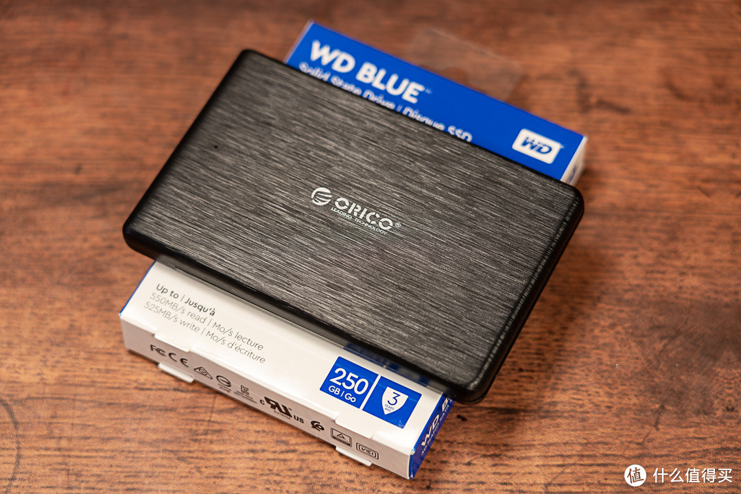 ORICO 奥睿科 移动硬盘盒+WD Blue SSD 组建摄影师缓存系统