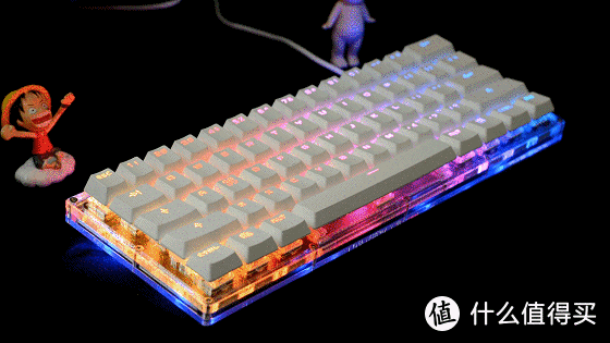 当RGB背光遇上亚克力外壳，火酷琉璃61机械键盘体验