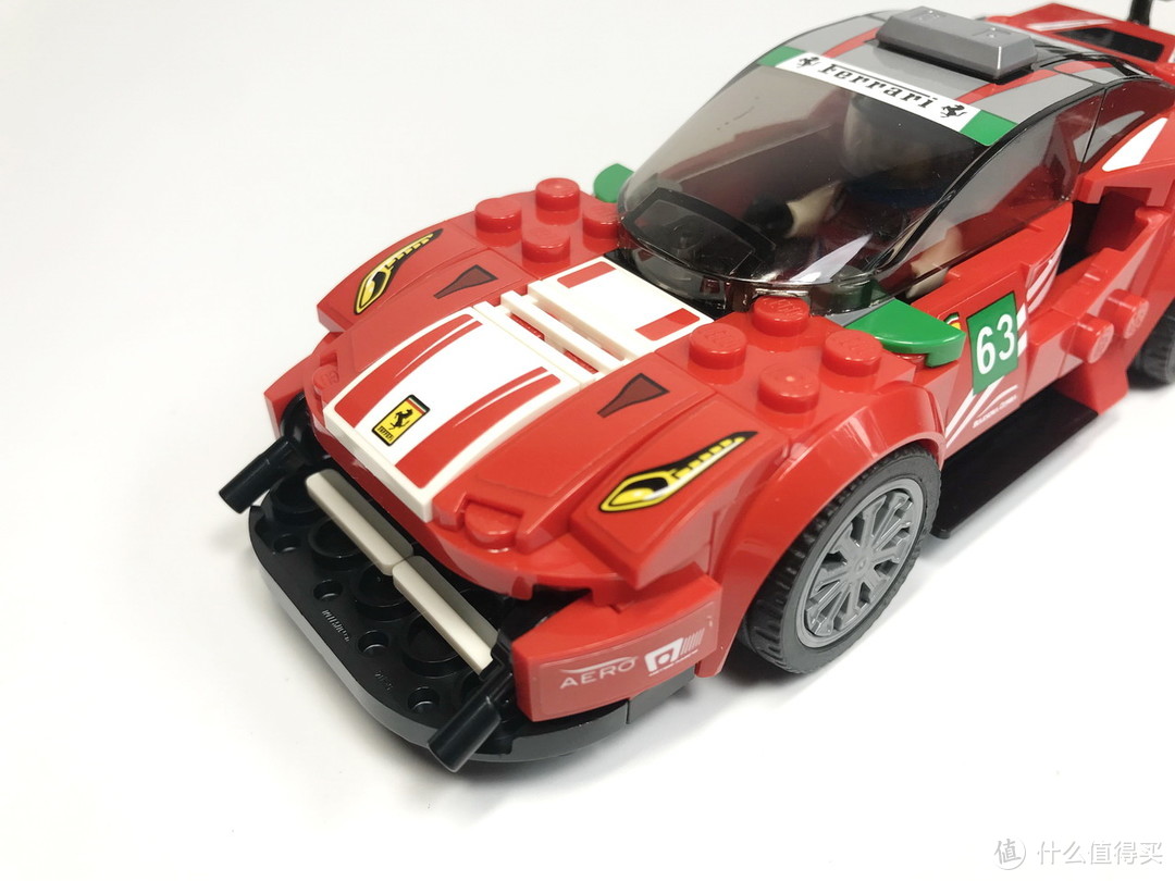 百元名车：LEGO 乐高 赛车系列 75886 法拉利488GT3 Scuderia Corsa车队