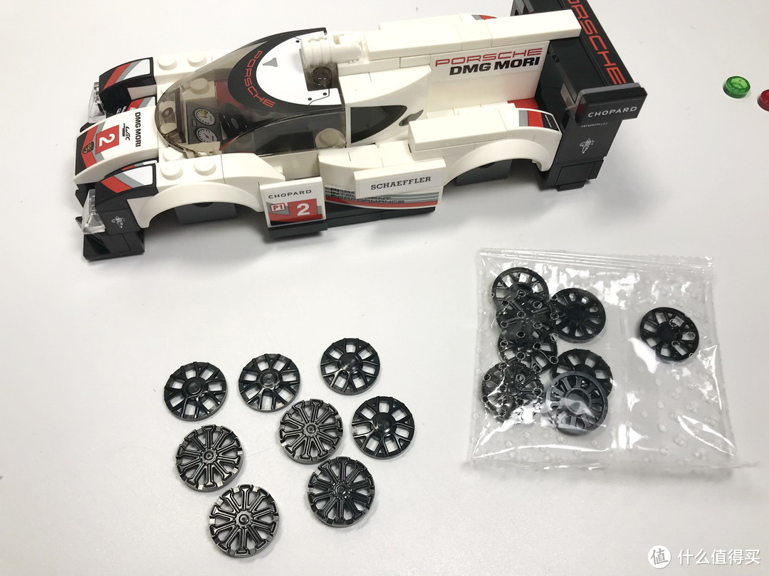 百元名车：LEGO 乐高 赛车系列 75887 保时捷 919 Hybrid