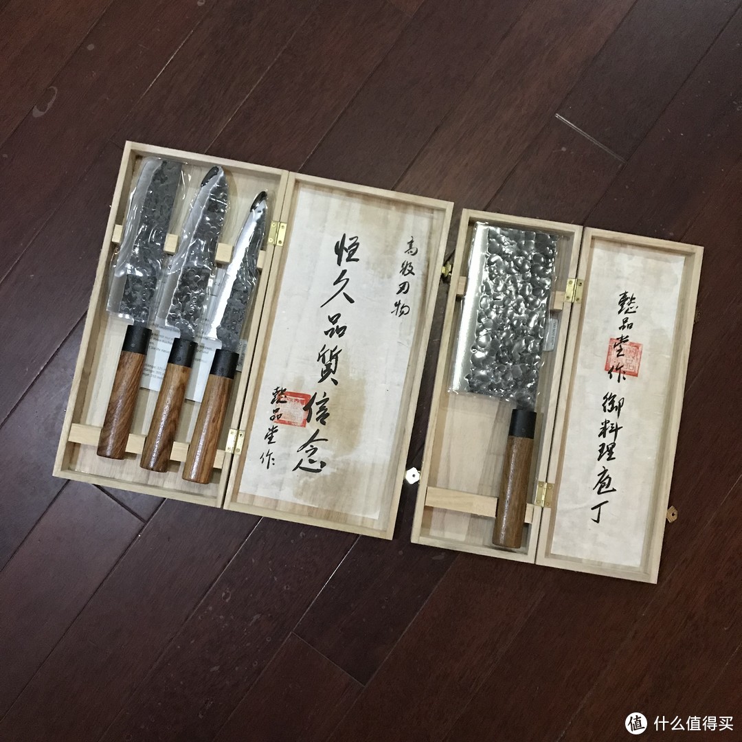 好厨子用好刀！TOKIO手工锻造刀四件套