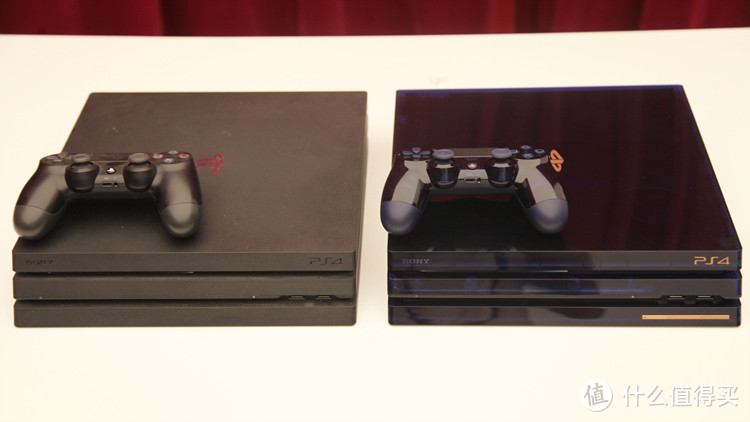 这就是你渴望的“索尼蓝”—SONY 索尼 PS4 Pro 5亿限定版 游戏机开箱