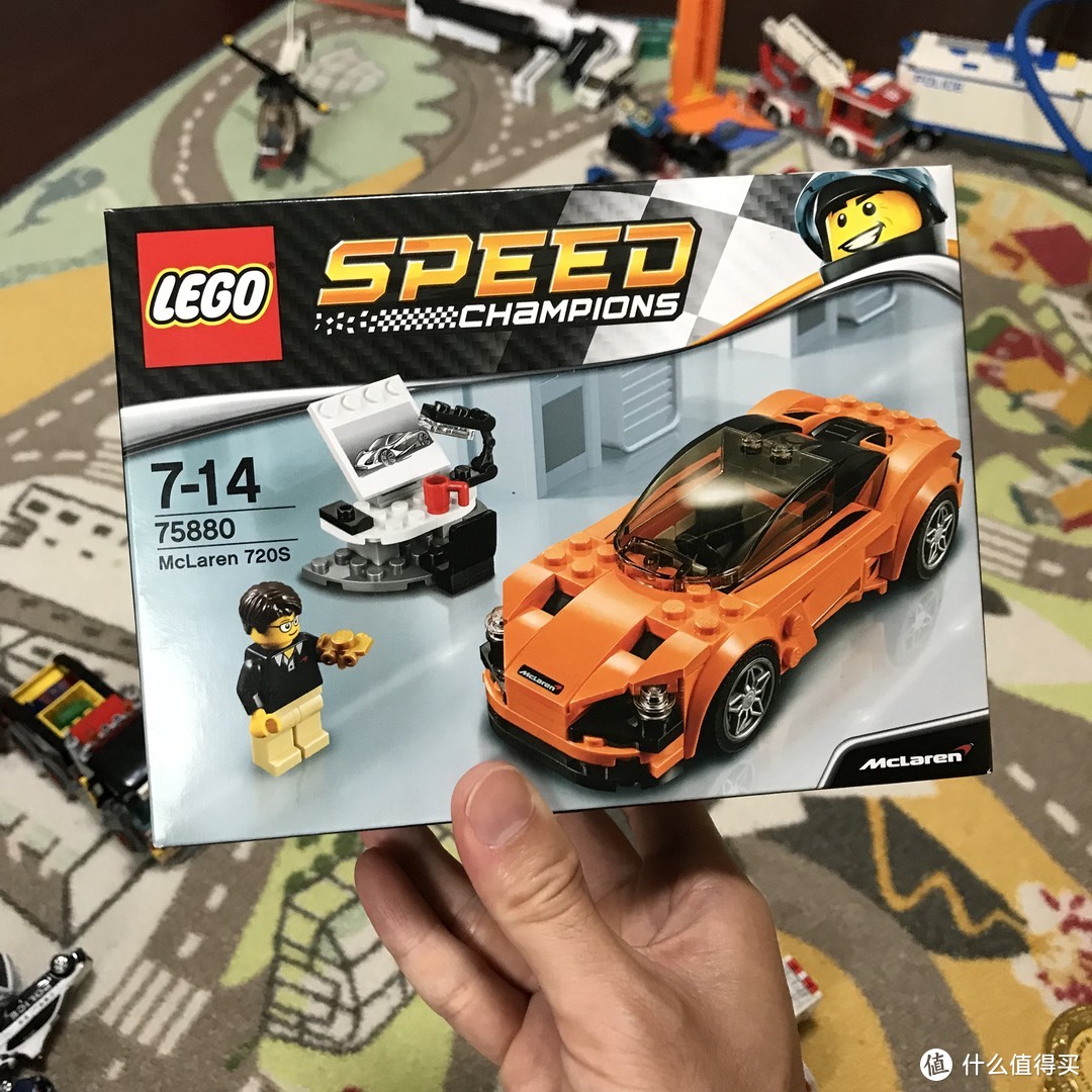 LEGO 乐高 75880 迈凯轮 720S 开箱