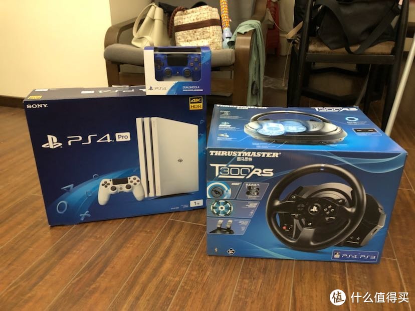 新入坑PS4 Pro+T300RS方向盘