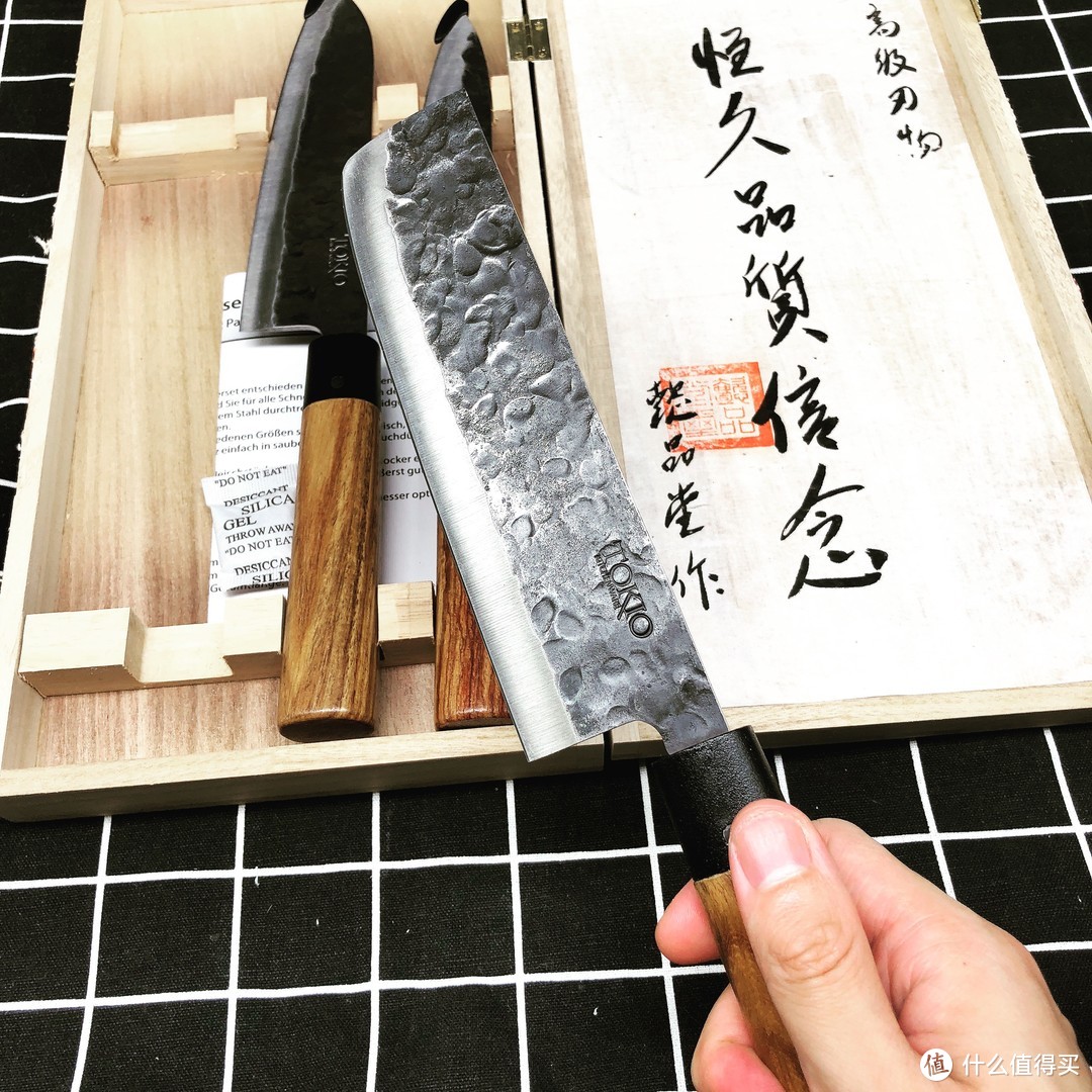 TOKIO手工锻造刀四件套，入门级里的小鲜肉