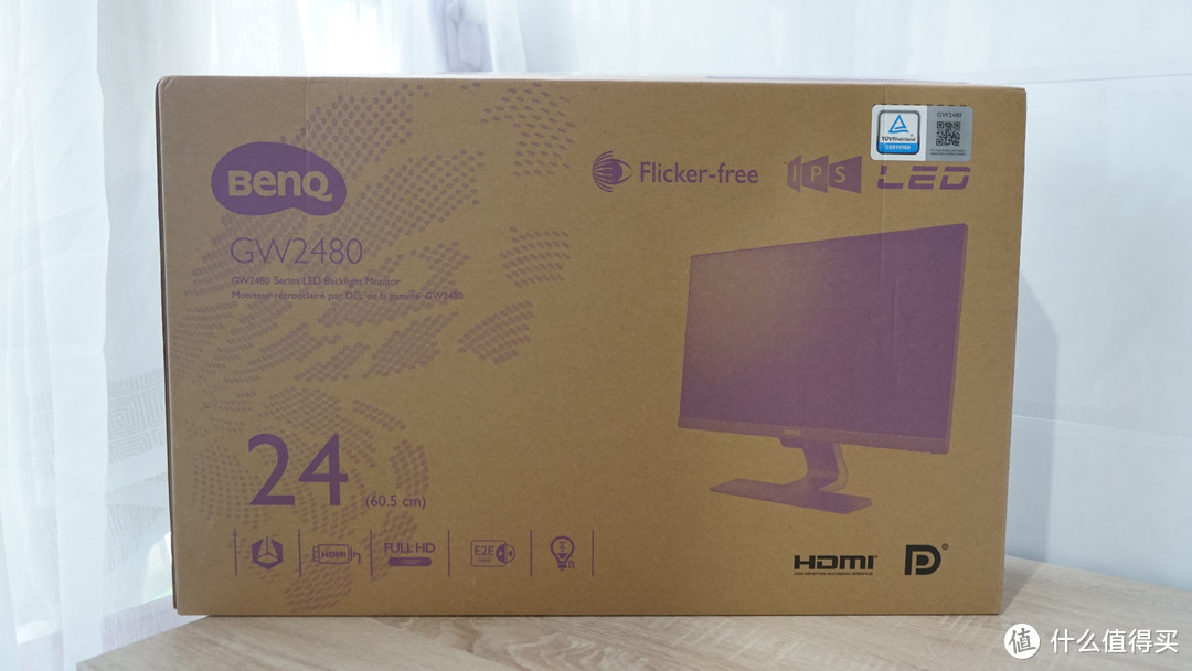 为孩子入手一台护眼显示器：明基（BenQ）GW2480开箱体验