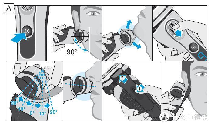 “剃”造不凡—braun 博朗 9系 9290cc 剃须刀开箱