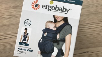 Ergobaby Omni 全阶段型婴儿背带开箱展示(遮阳帽|调节带|肩带)