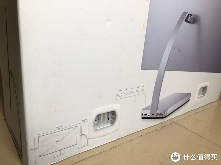 DELL 戴尔 S2718D 微边框纤薄2k显示器 开箱