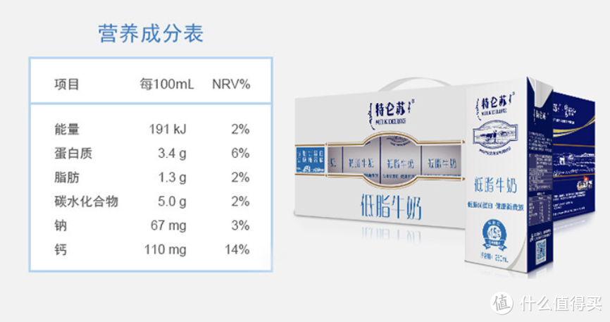 你们的特仑苏也不太高