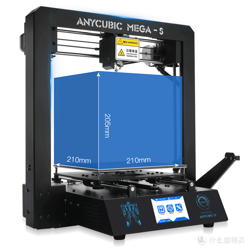 成人的玩具：ANYCUBIC Kossel PLUS 3D打印机