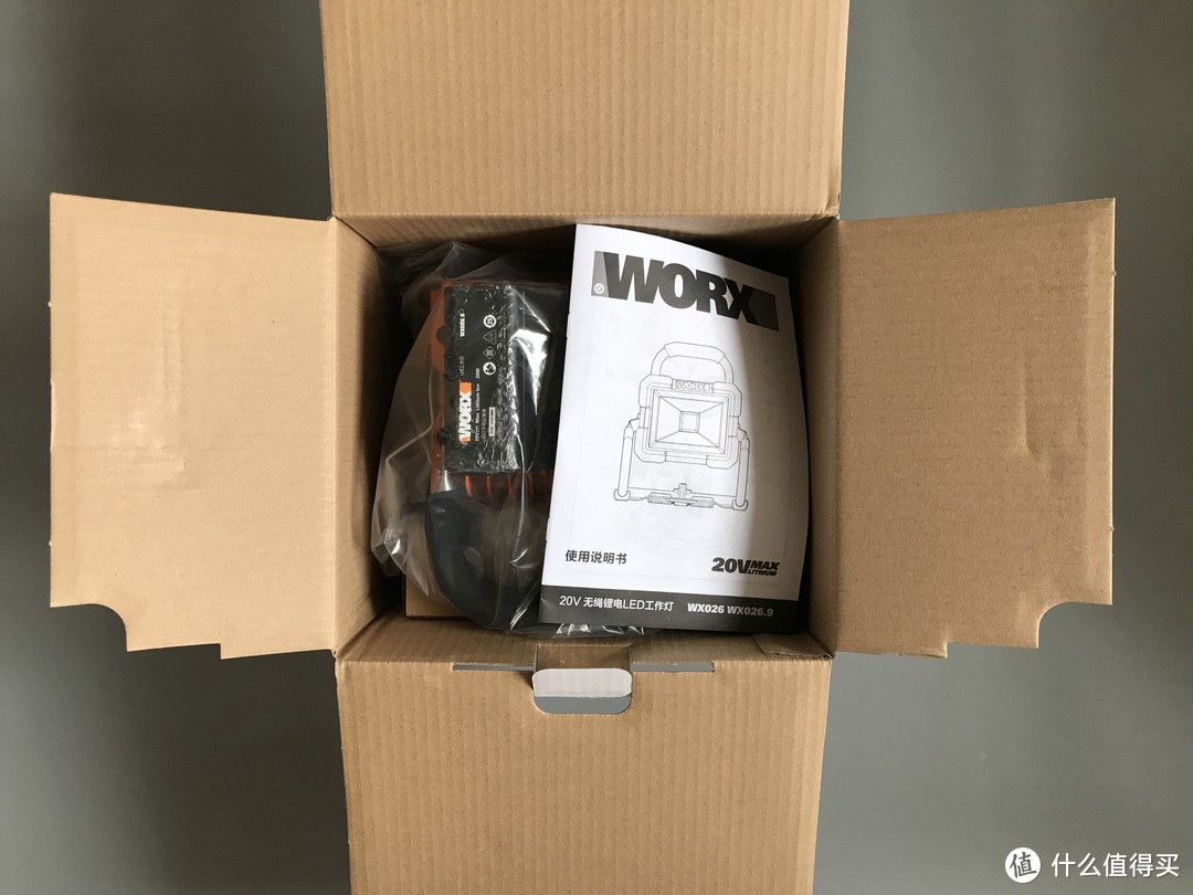 家族中不可或缺的一员—Worx 威克士 026.9 LED强光灯